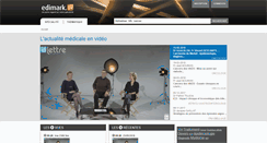 Desktop Screenshot of hematologie.edimark.tv