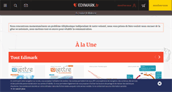 Desktop Screenshot of edimark.fr
