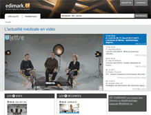 Tablet Screenshot of infectiologie.edimark.tv